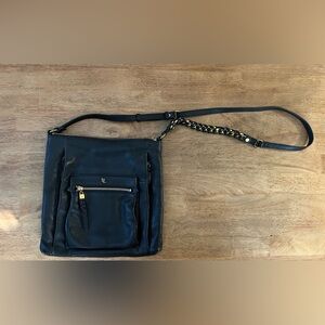 Elliott Lucca Black Leather Purse